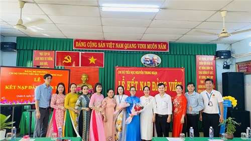 Lễ kết nạp đảng viên mới năm 2023