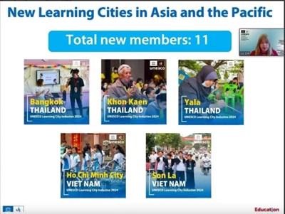 Tp.hcm và tp. sơn la gia nhập mạng lưới thành phố học tập toàn cầu