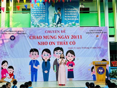 Chuyên đề  Chào mừng ngày 20/11 - Nhớ ơn Thầy Cô 