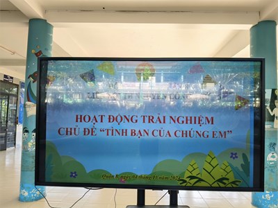 Hoạt động Trải nghiệm Tình bạn của chúng em