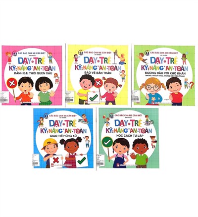 Thư viện bành văn trân giới thiệu sách tháng 01: bộ sách “dạy trẻ kỹ năng an toàn 