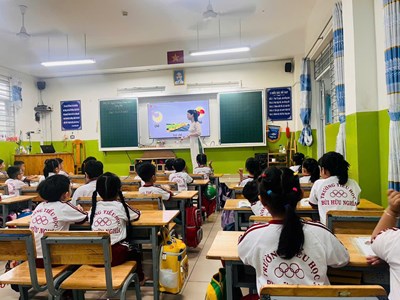 Thao giảng môn Tiếng Việt lớp 1 - tháng 9