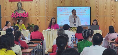 Hội nghị viên chức và người lao động trường tiểu học hoàng văn thụ năm học 2025-2026: đoàn kết, dân chủ, quyết tâm hoàn thành xuất sắc nhiệm vụ