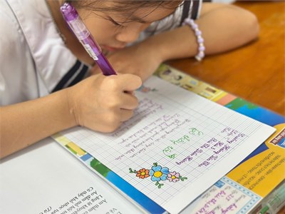 Hội thi viết chữ đẹp cấp trường năm học 2025 - 2026