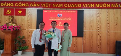 Lễ Kết Nạp Đảng Viên Mới năm học 2025 - 2026.