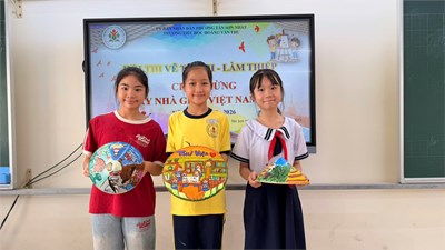 Hội thi vẽ tranh - Làm thiệp tri ân Thầy, Cô chào mừng Ngày Nhà giáo Việt Nam 20/11.