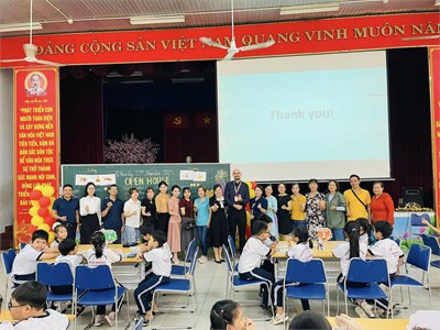 Open house - Tiết học mở môn Tiếng Anh lớp 3/6