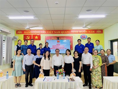 Đại hội Đoàn viên Chi Đoàn Giáo viên trường Tiểu học Lê Đình Chinh Nhiệm kỳ 2025-2026.