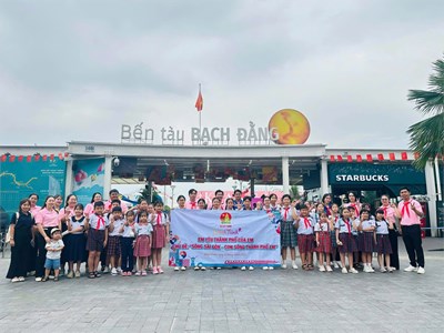 🚩 liên đội trường tiểu học lê văn lương cùng tham gia hành trình địa chỉ đỏ – “em yêu thành phố của em” 🚩