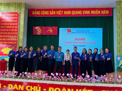 Đại hội Chi đoàn Trường Tiểu học Lê Văn Tám nhiệm kỳ 2025-2026