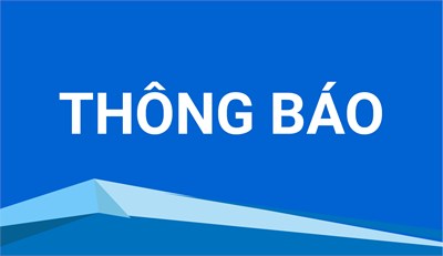 Thông báo về các khoản thu tháng 10/2025
