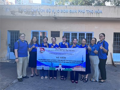 Chương trình về nguồn năm 2025 tại kho bom Phú Thọ Hoà