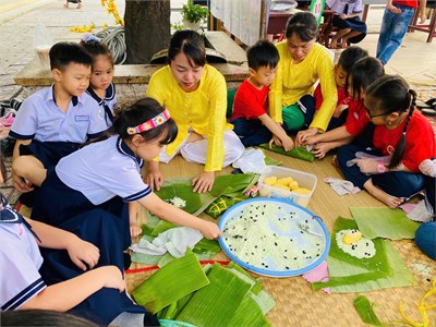 Khối 1 - Những hoạt động mừng Đảng - mừng Xuân 2025