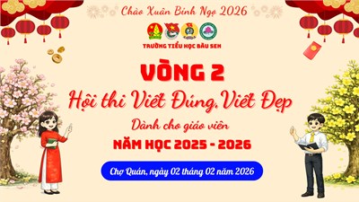 Vòng 2 Hội thi Viết đúng, Viết đẹp dành cho giáo viên năm học 2025 - 2026