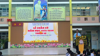 🌟sinh hoạt dưới cờ – tuần 18 – năm học 2025–2026 🌟