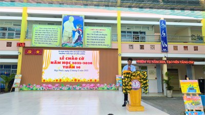 🌟 sinh hoạt dưới cờ – tuần 16 – năm học 2025–2026 🌟