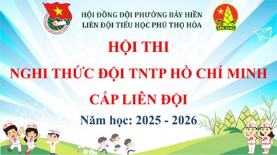 Hội thi nghi thức đội cấp liên đội – dấu ấn tự hào trong năm học 2025 – 2026